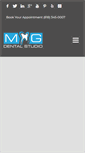 Mobile Screenshot of mgdentalstudio.com